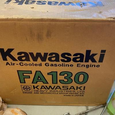 Kawasaki FA 130 motor, brand new