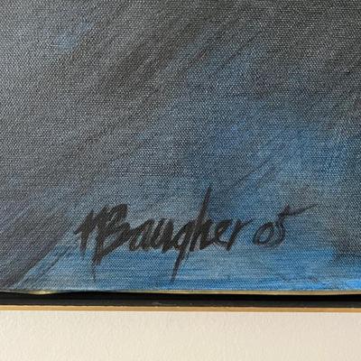 "Elvis" by Norman Baugher, 58"H x 37"W, acrylic on canvas