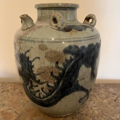 Vintage and antique Chinese blue and white potteryâ€”wine jars, vases, pots, ginger jars, cachepots, boxes