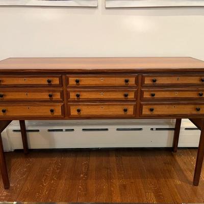 Mid century modern rosewood sideboard by Ole Wanscher, dated 1948