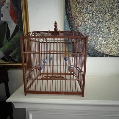 antique Chinese birdcage