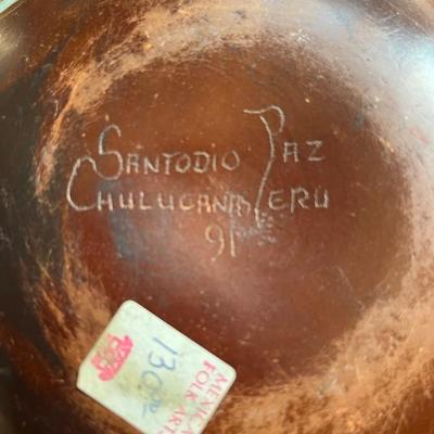 ceramic pot by Chulucanas