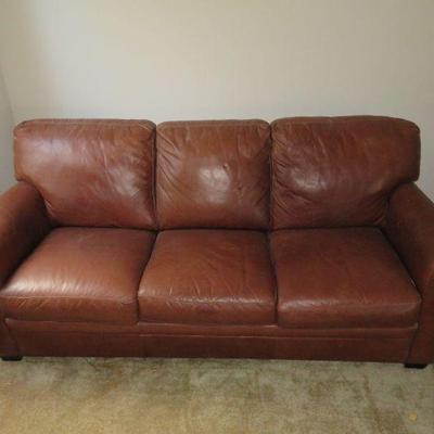 Leather Sofabed