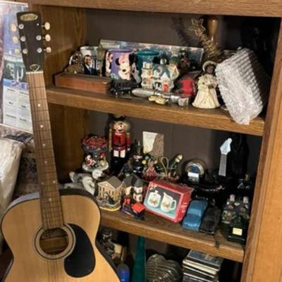 Guitar and Tons of Collectibles 