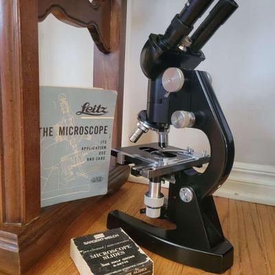 Vintage microscope