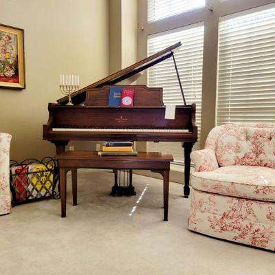 Vintage Vose and Sons baby grand 