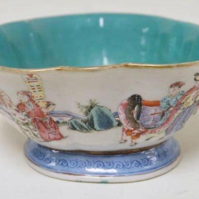 1097	ASIAN PORCELAIN BOWL, APPROXIMATELY 7 IN X 3 1/4 IN HIGH
