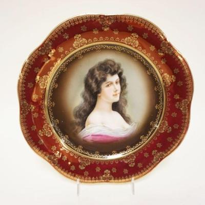 1054	SEVRES PORTRAIT PLATE, APPROXIMATELY 9 1/2 IN
