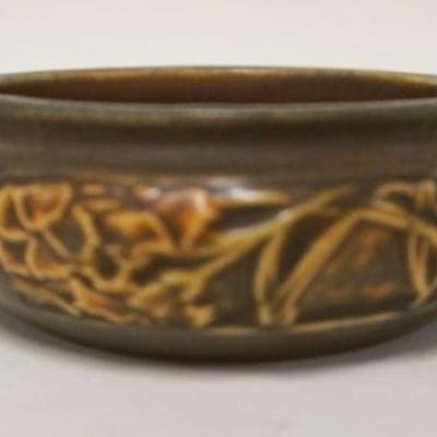 1194	ROSEVILLE ROSECFRAFT PANEL ART POTTERY SMALL BOWL, APPROXIMATELY 5 IN X 2 IN H
