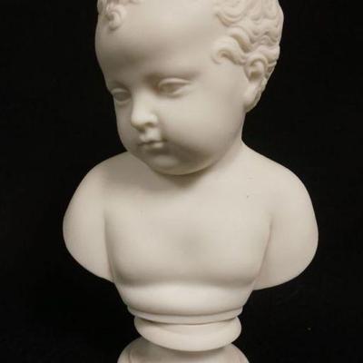 1070	ANTIQUE BISQUE BUST OF CHILD, APPROXIMATELY 9 IN HIGH
