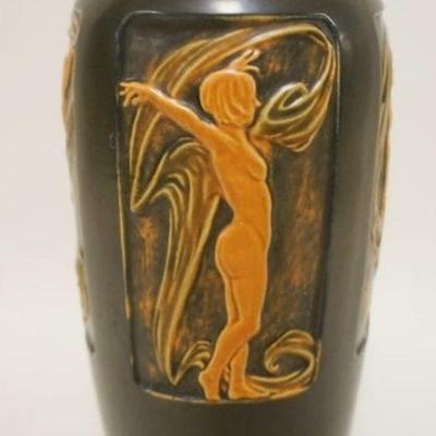1184	ROSEVILLE ROSECRAFT PANEL ART POTTERY VASE, APPROXIMATELY 10 1/4 IN H

