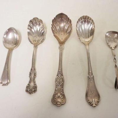 1134	STERLING LOT OF ASSORTED SPOONS, 4.7 OZT
