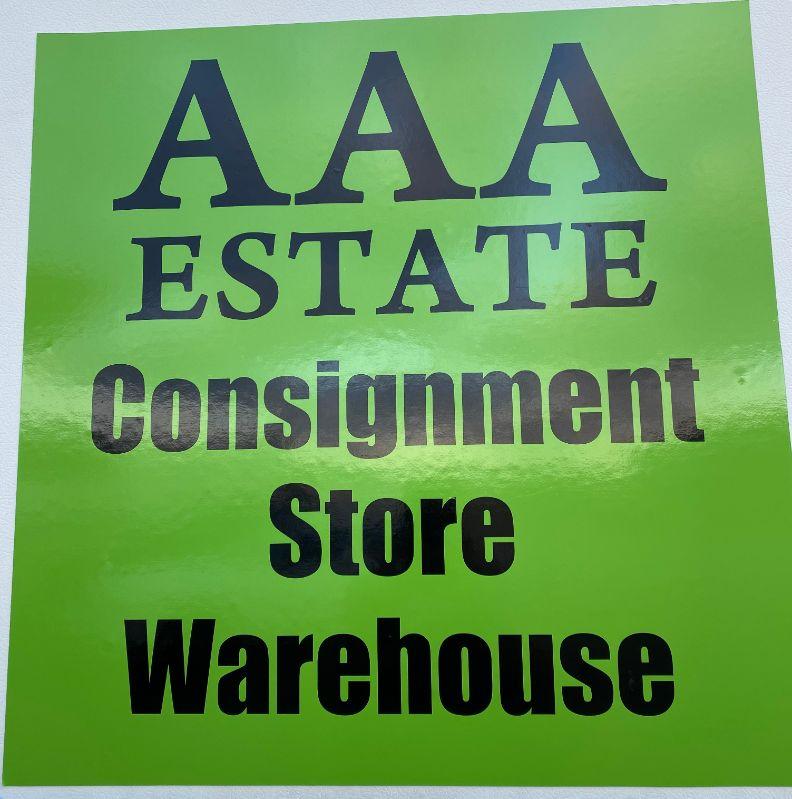 AAA Estate Consignment Store Warehouse Metairie 03/24 & 25 1PM 4PM