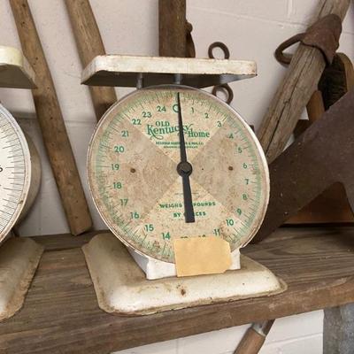 Vintage scales