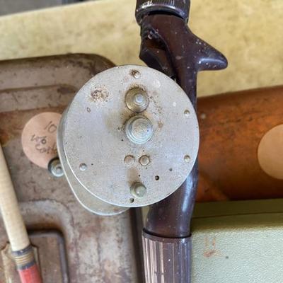 Vintage fishing equipment 
