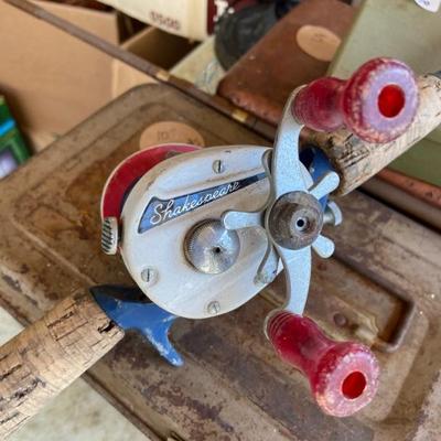 Vintage fishing equipment 