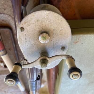 Vintage fishing equipment 