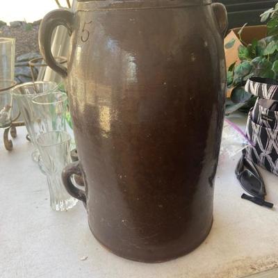 Antique churn
