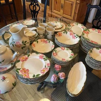 Franciscan Desert Rose dinnerware - 83 pcs.
