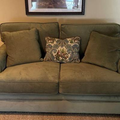 green love seat