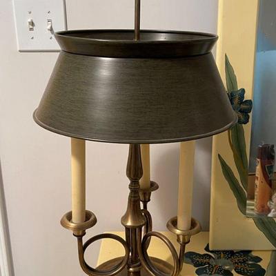 Fredrick Cooper brass table lamp