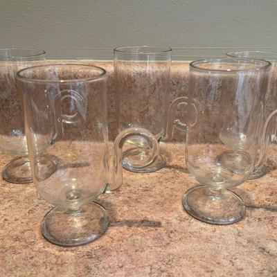 6- Irish coffee cups