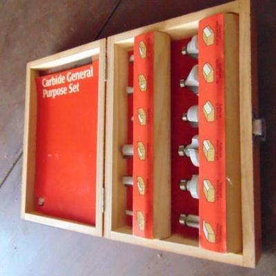 Carbide General Purpose Set
router bits