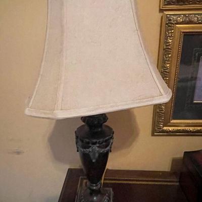 table lamp w/shade