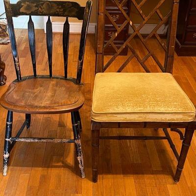 2 occasional chairs