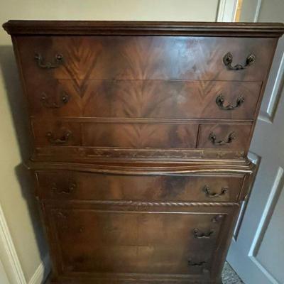 chest on chest 6 drawers 