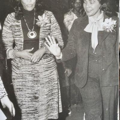 Dr. Love & Coretta Scott King. This photo is NFS