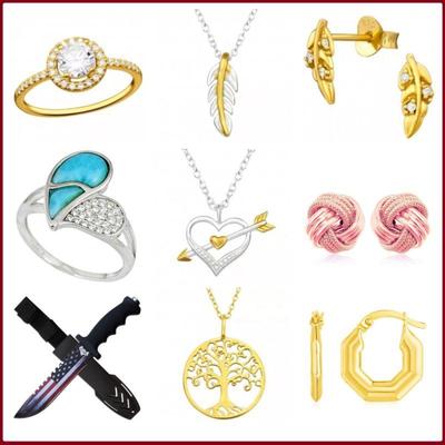 We have tons of gold and sterling silver jewelry options to choose from that are perfect for a Valentine's Day gift (or to treat...