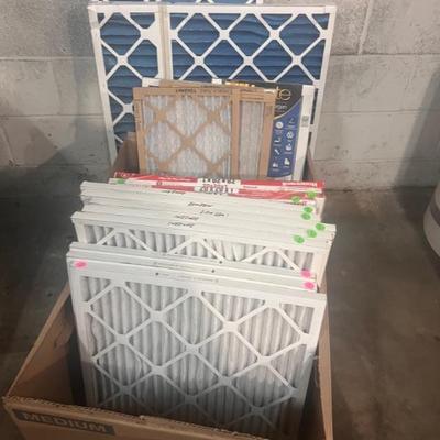 New Air filters 
