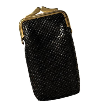 Lot 019
Whiting & Davis Vintage Shiny Black Mesh Cigarette/ Sunglasses Case