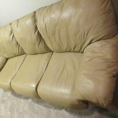 Leather Sofa  