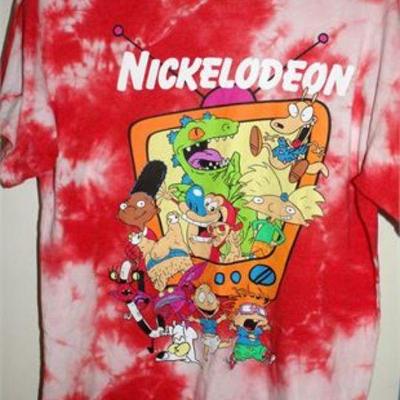 Lot 046
Nickelodeon tie dye shirt