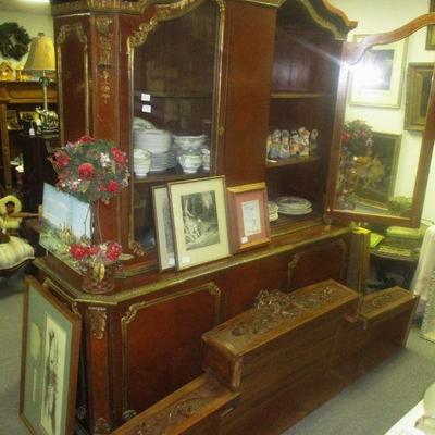 French Cabinet w/ ormolu trim