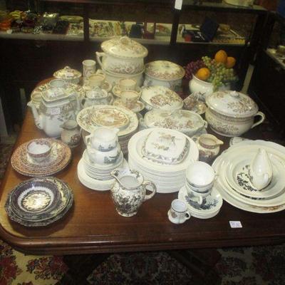 Brown Transferware