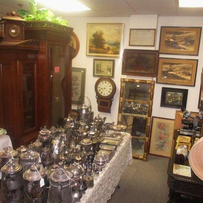 Victorian Silverplate, Artwork and Prints