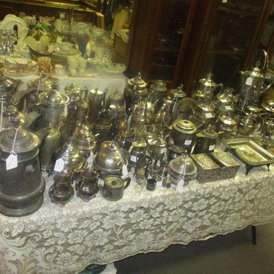 Victorian Silverplate wares