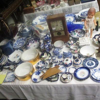 More Flow Blue & Transferware