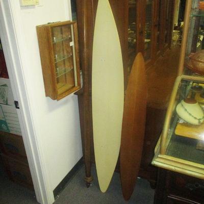 Mid Century Surfboard Shelf