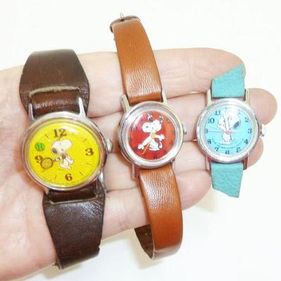 vintage SNOOPY w/watches