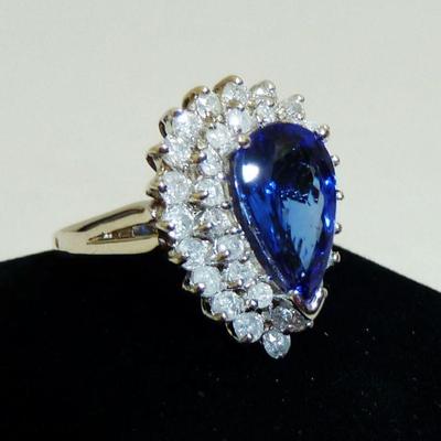 Tanzanite Diam ring $13K appraisal included