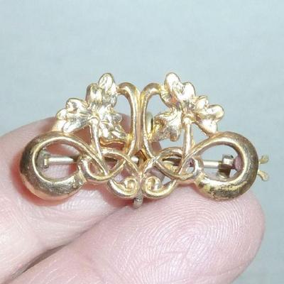 Antique watch pin