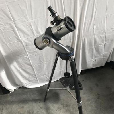 LOT 126 Meade Telescope with AutoStart
computer controlled star gazing it finds the constellations for you, does power on and rotates,...