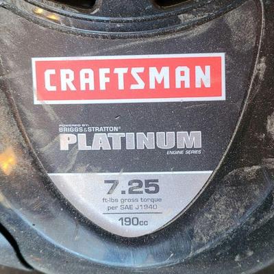 Craftsman Electric start lawnmower -Excellent Condition