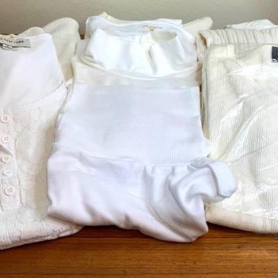 White clothing lot