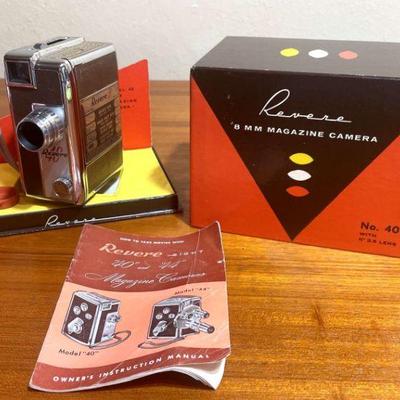 1950â€™s Revere 8mm Magazine Camera