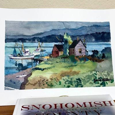 Bernie Weber Watercolor Art